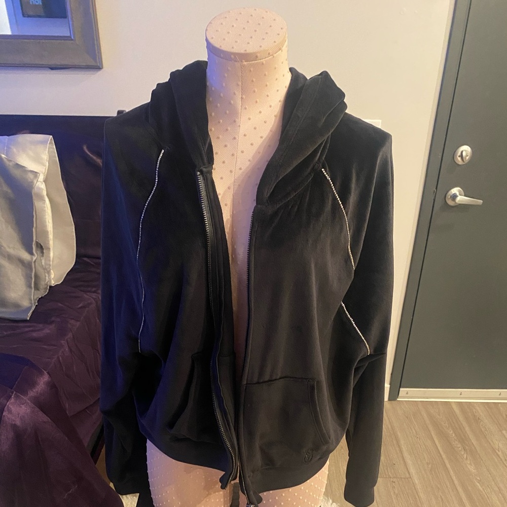 VS Velour DIAMONDET FULL ZIP JACKET